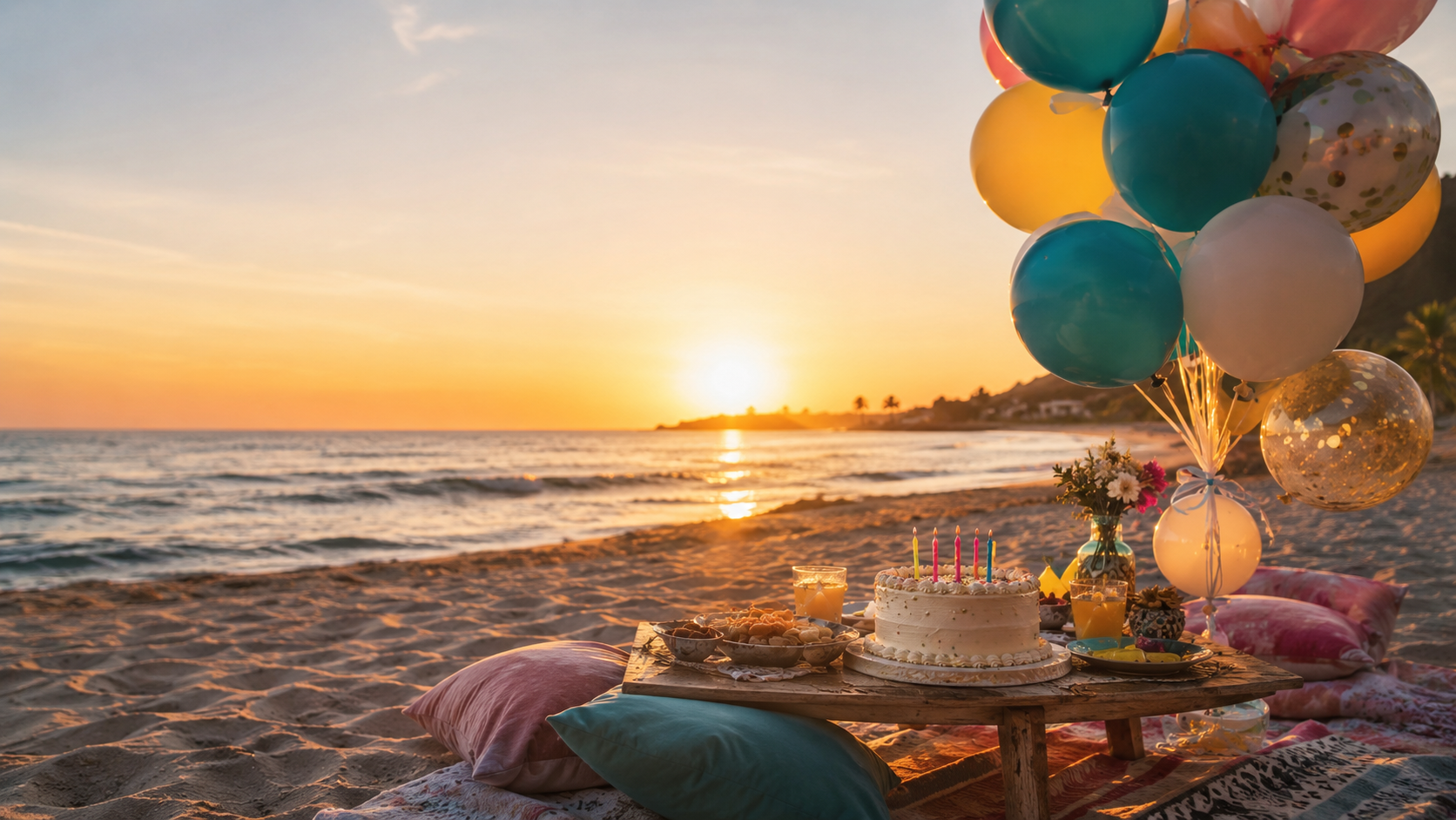CUMPLEAÑOS EN PLAYA